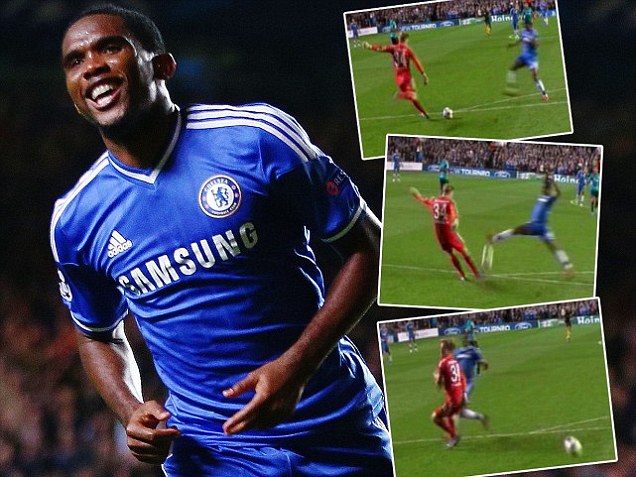 Samuel Eto`o Menangkan Chelsea atas Schalke